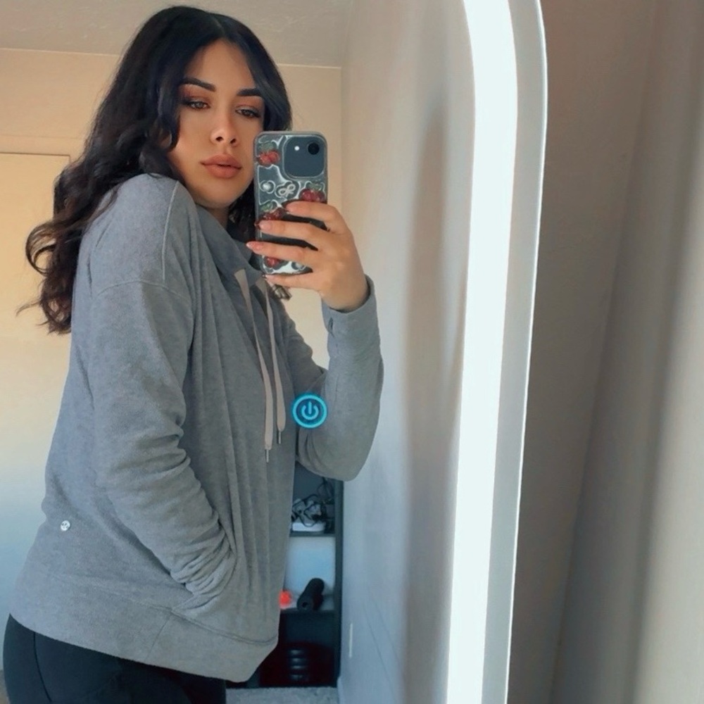 lululemon athletica Gray Sweatshirt